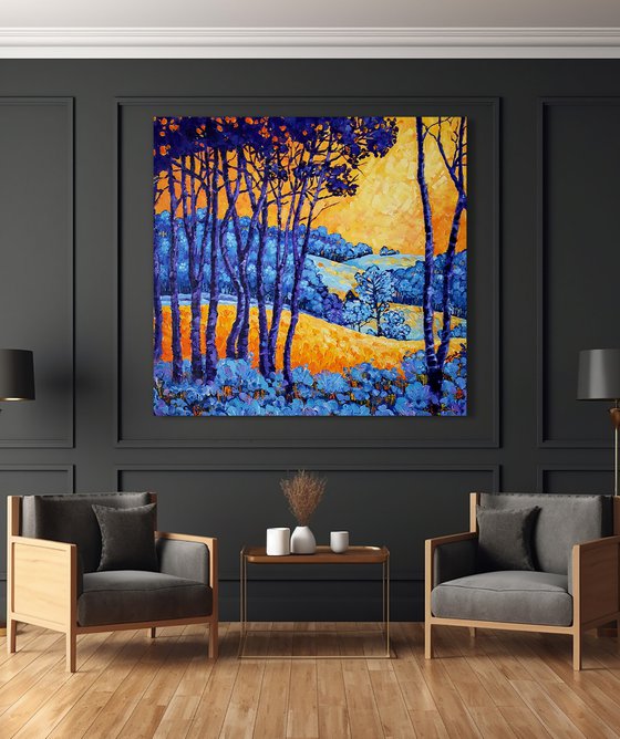 Golden Hour Mountains