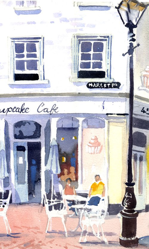 The Cupcake Cafe, Market Place, Margate, Kent by Peter Day