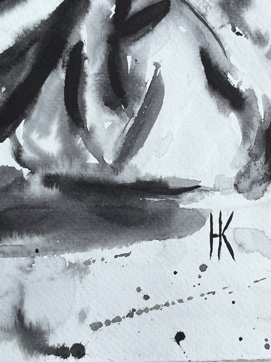 Man Dancer Painting