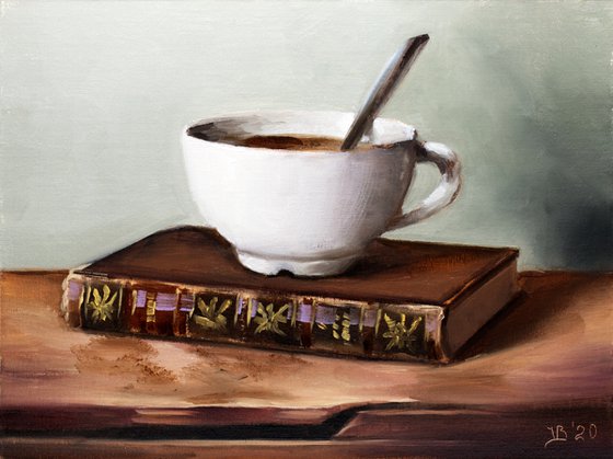 Old Book and Coffee 2
