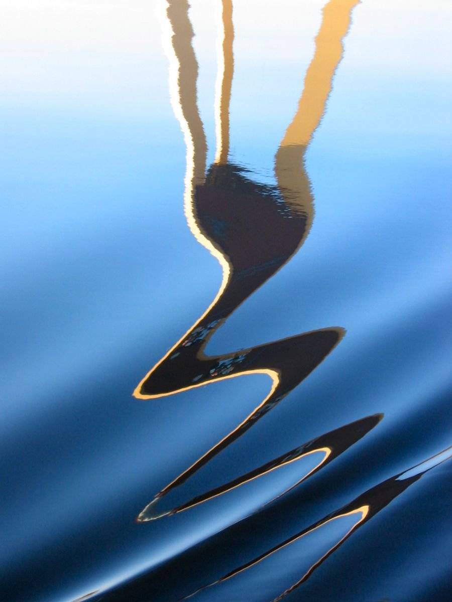 Abstract Photograph By Marc Ehrenbold, 30 X 40", Riga Tv Tower, Original Artwork