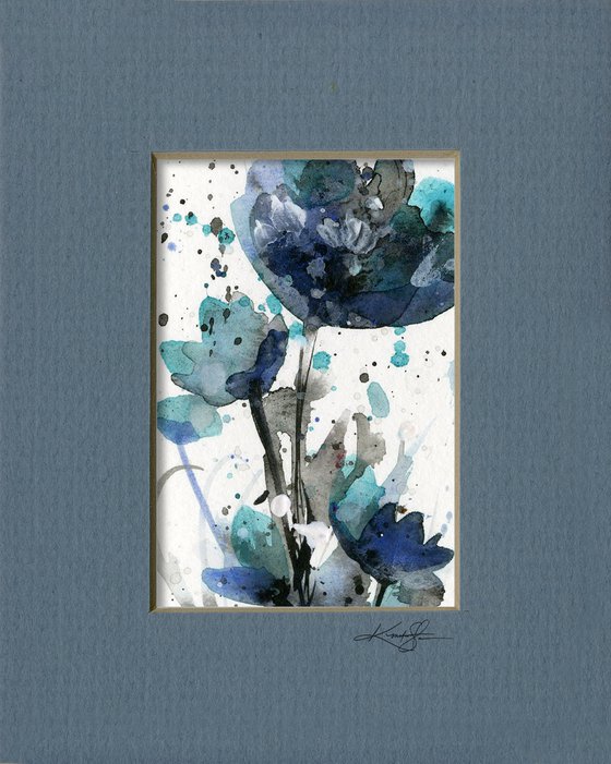 Petite Impressions - Flower Painting by Kathy Morton Stanion
