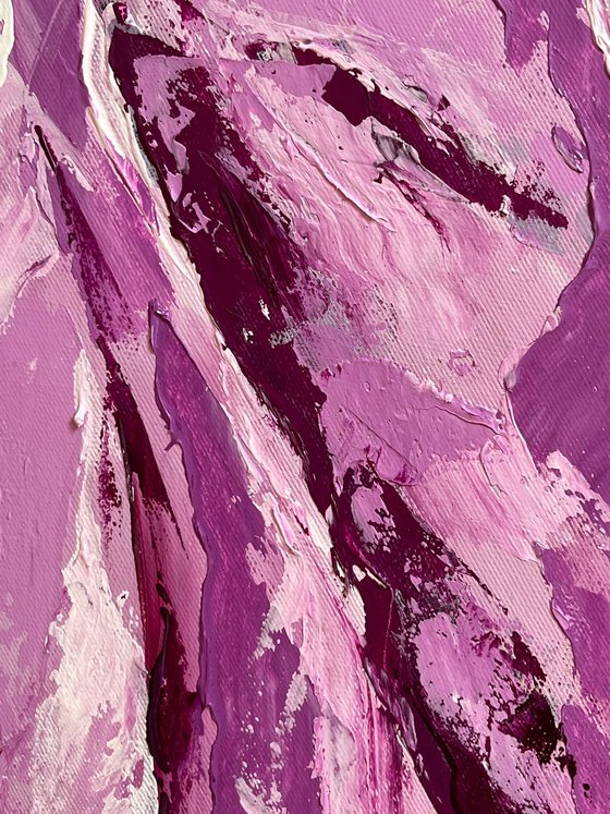 Woman Cat Painting