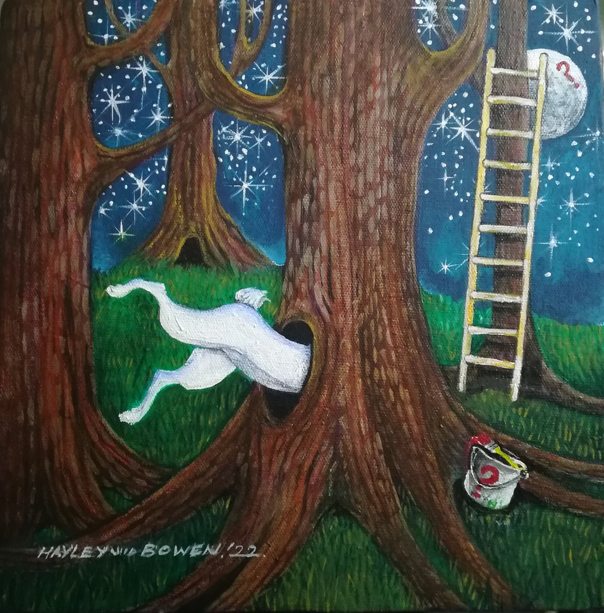 Ladder To The Moon by Hayley Bowen