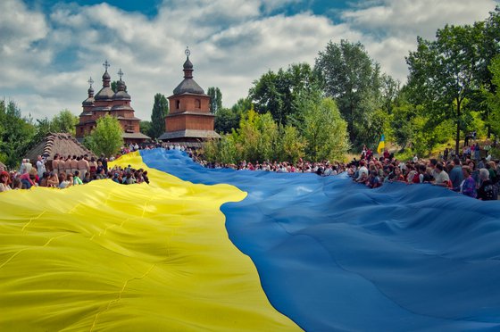 Ukrainian flag