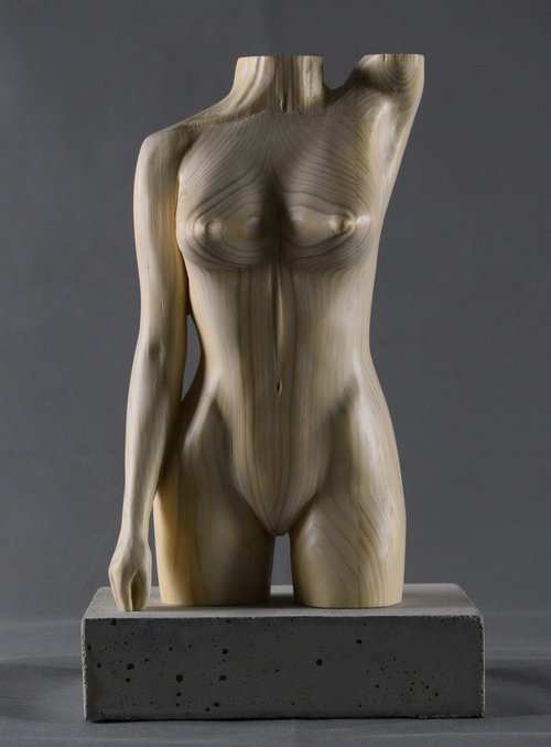 Standing Female Torso by Lee Forester