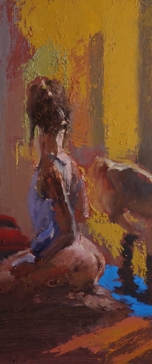 Two women in sun by Manuel Leonardi