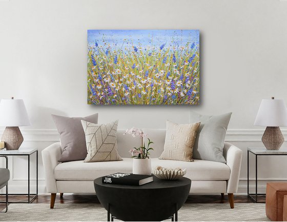 Lavender and Daisies
