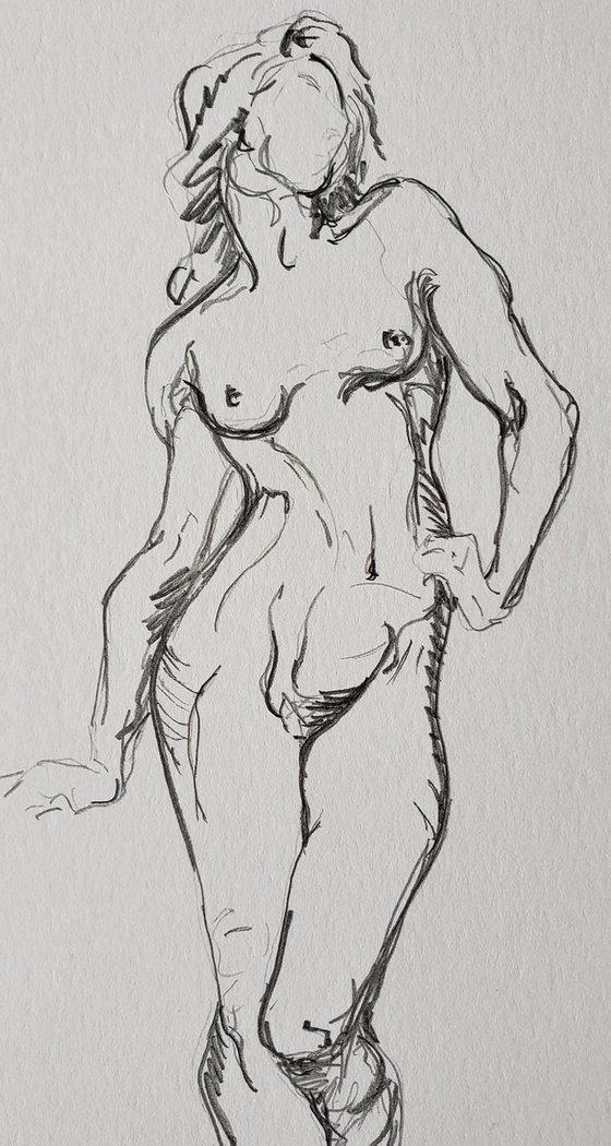 "Movement" - Figure - Nude - Female