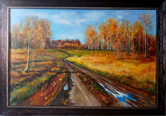 Landscape Farewell to Summer