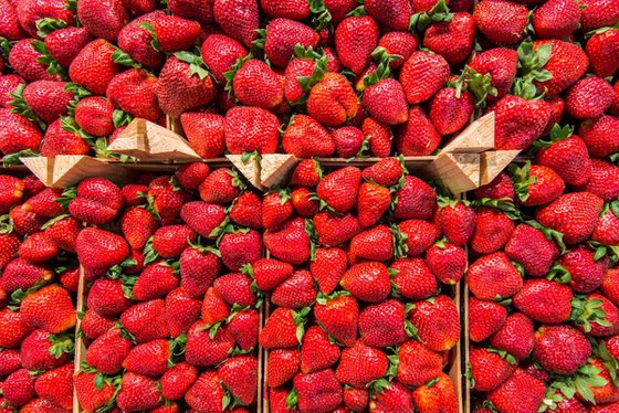 Strawberries  - A3