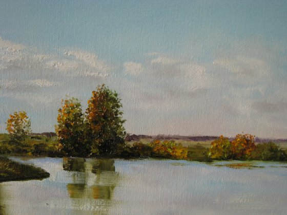 Fall Landscape Painting Autumn