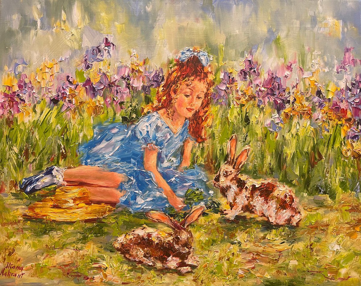 Les Petits Roux Au Soleil By Diana Malivani, 20 X 16, Artwork For Sale On Artfinder