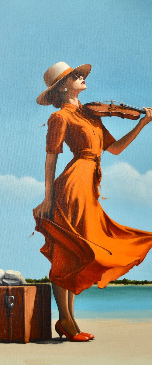 Vivaldi's 'Four Season's' - on a Beach by Johnny Popkess