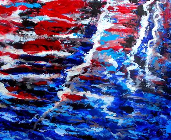 Ebb and Flow I ( Extra Large- 150 cm x 100 cm )