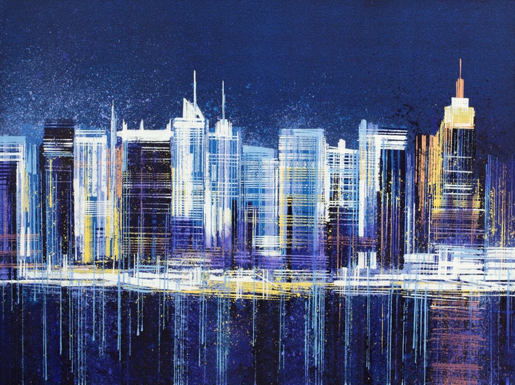New York City Waterfront By Marc Todd Artfinder