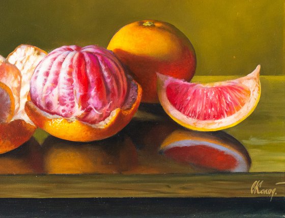 Still Life with Grapefruit