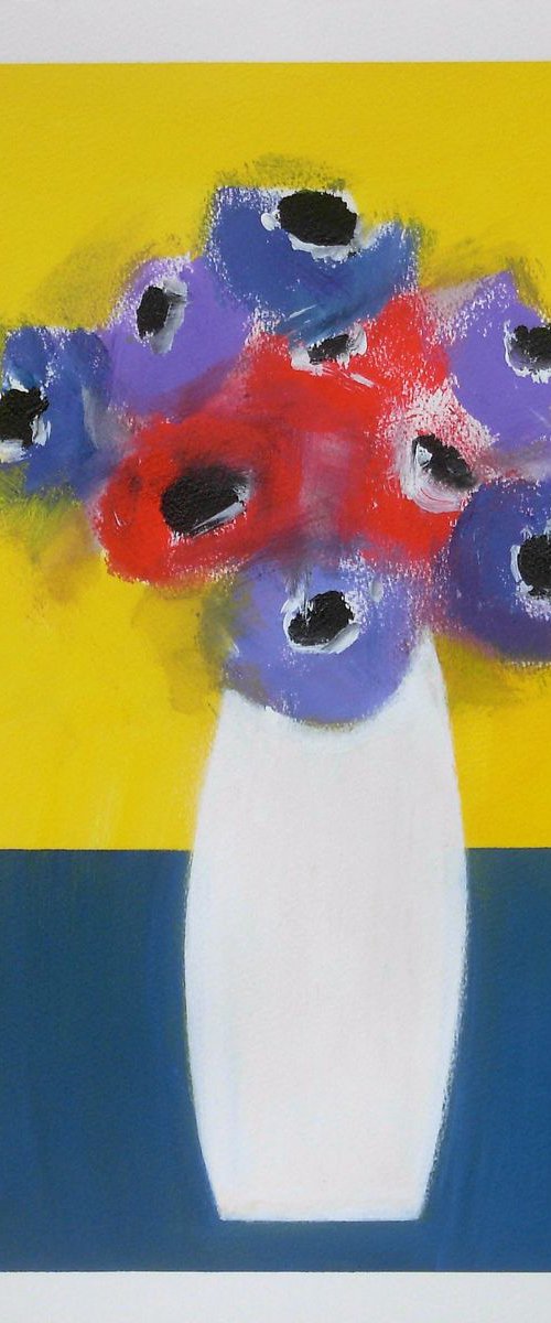 Anemones 3 by Jan Rippingham