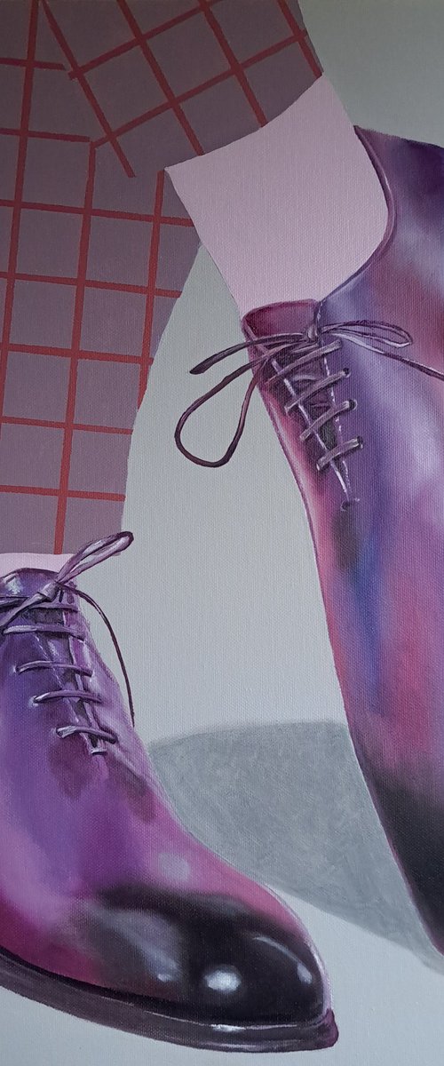 Purple Shoes by Lee Jenkinson