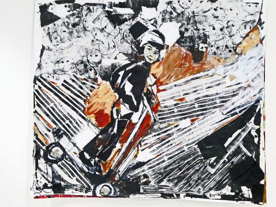 On the Scooter : An Abstract