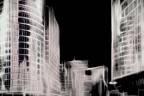 The City Lights by Neil Hemsley
