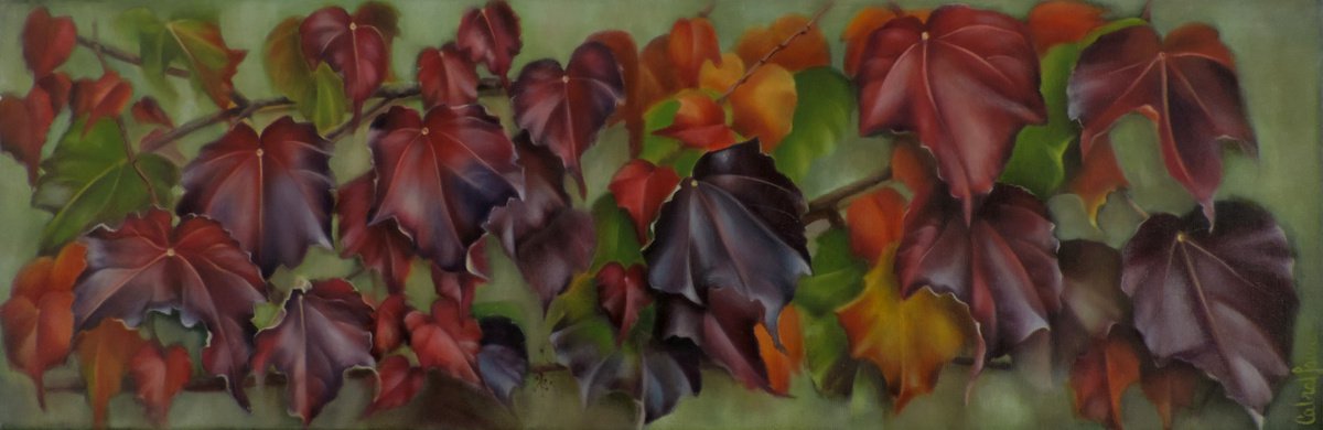 Photorealistic Oil Painting , Good Vibes By Laura Cabral, 24 X 8, Artwork For Sale On Artfinder