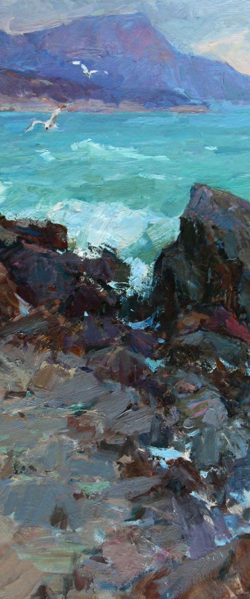 Аt the Black Sea by Aleksandr  Kryushyn