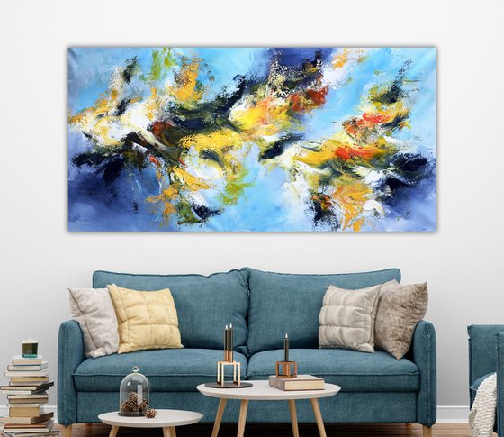 Burst of color