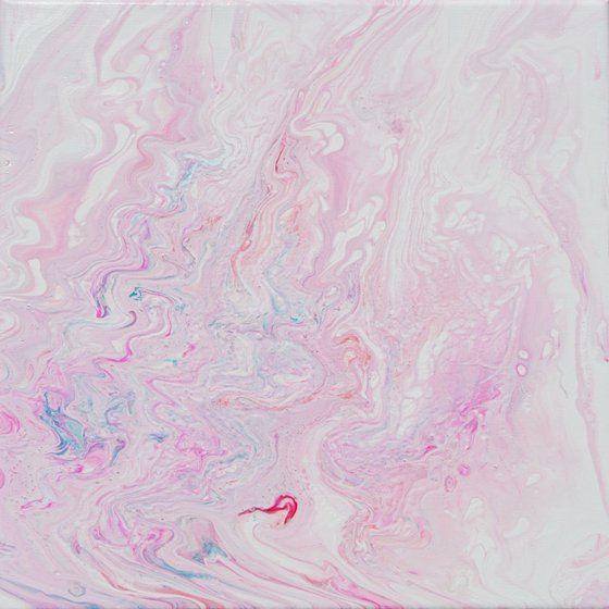Marbles and Meadows-Pink ~50x50cm (4x12x12in)