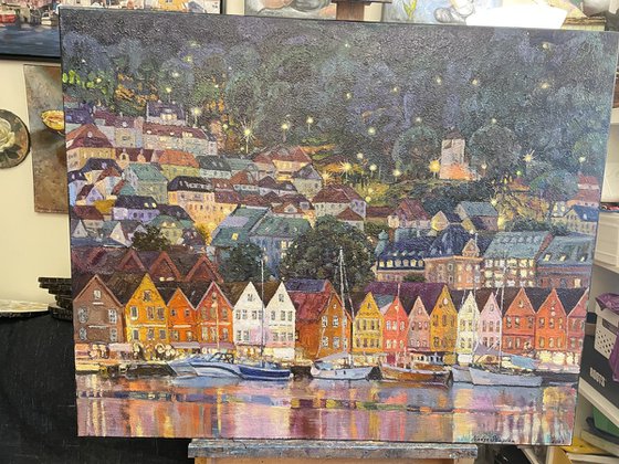 Summer night in Bergen