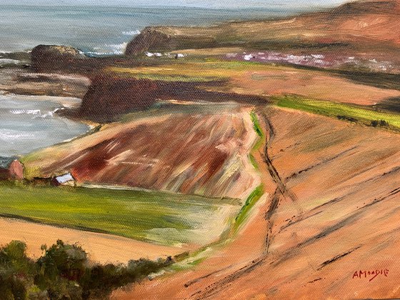 Cleveland Way Towards Staithes