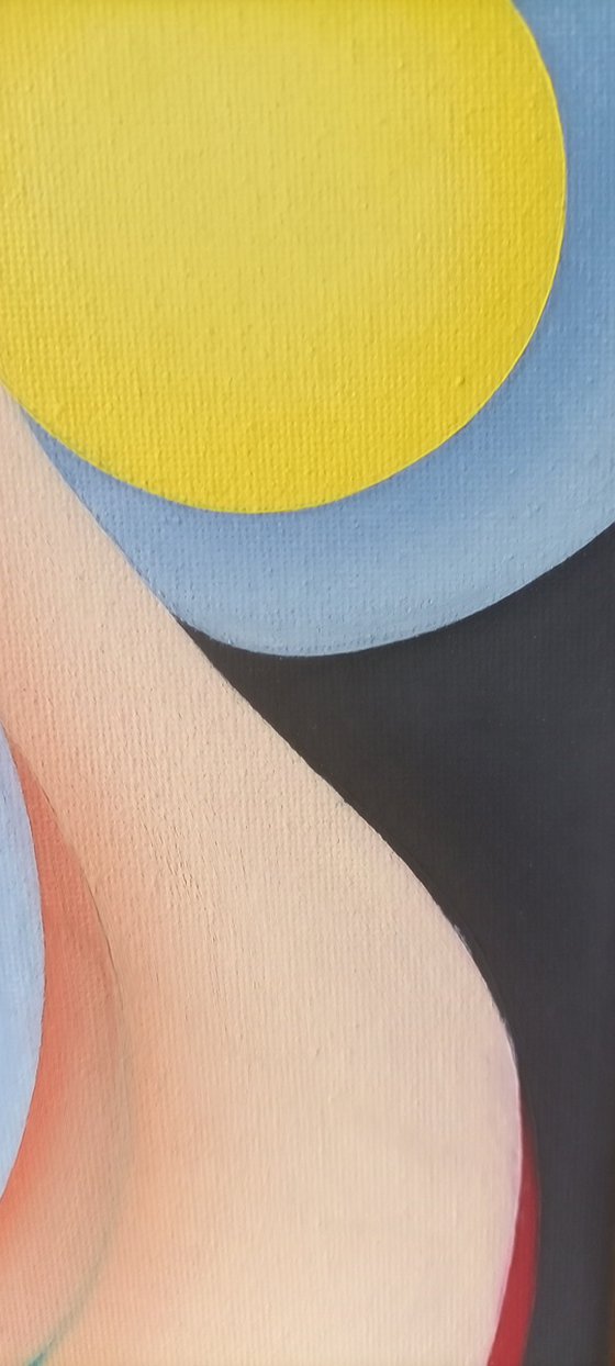 Abstract Blue Gray