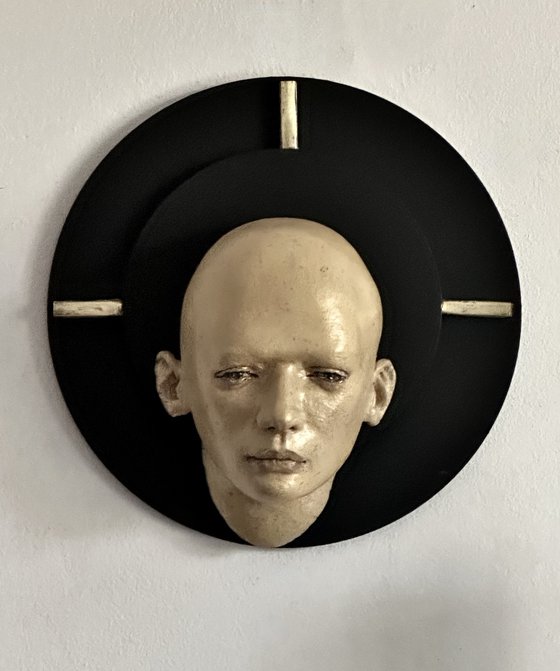 "Secular Halo" - Wall Ceramic Sculpture