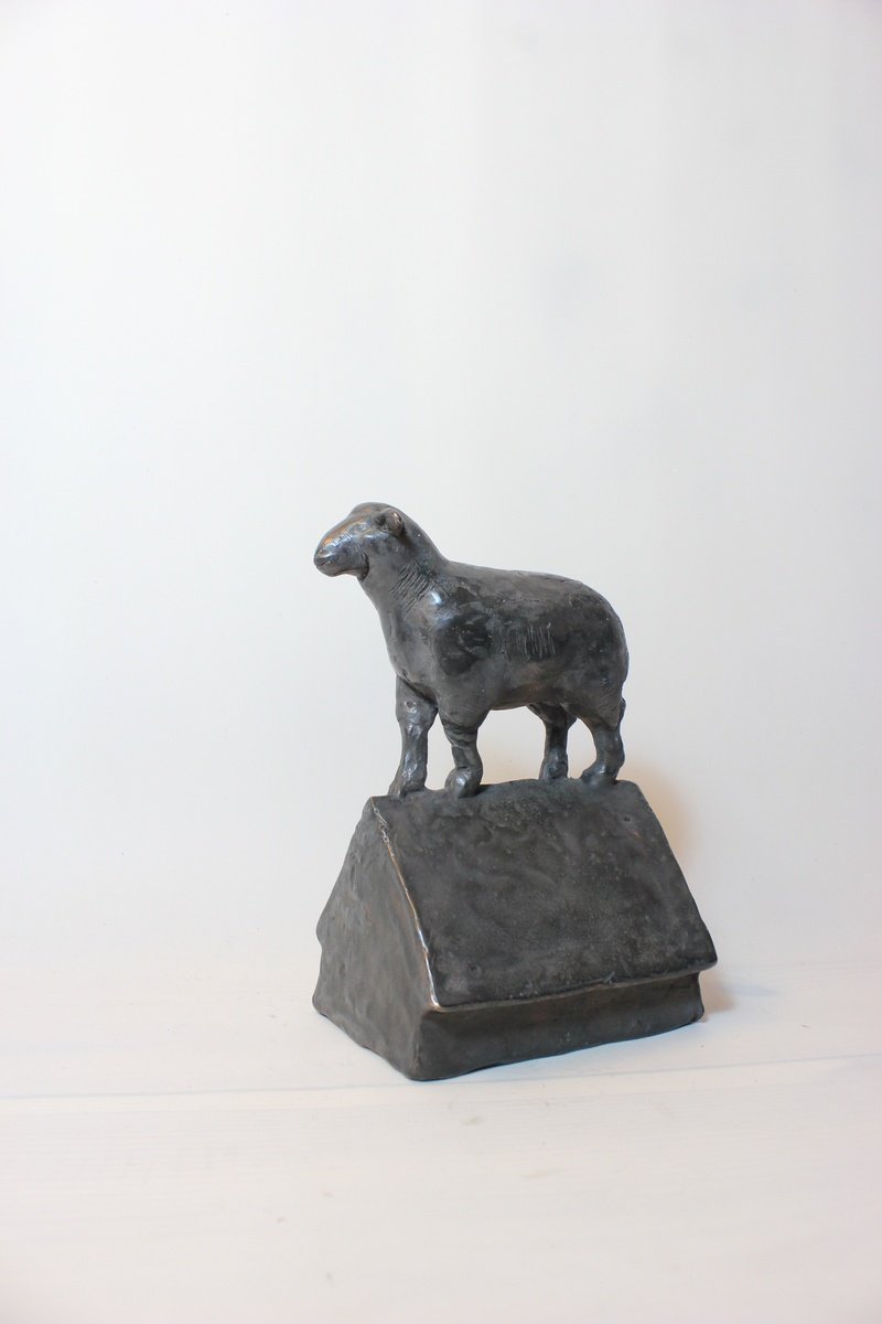 Impressionistic Bronze Sculpture , At The Edge By Nerijus Kisielius, 5 X 7, Artwork For Sale On Artfinder