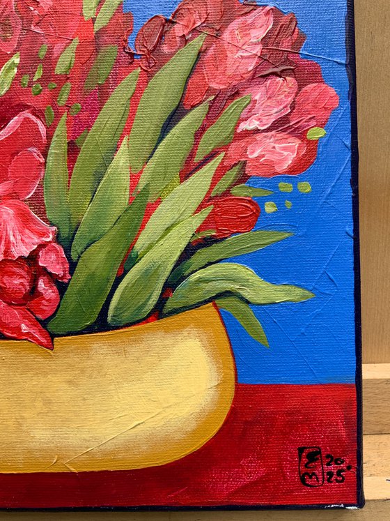 Red tulips