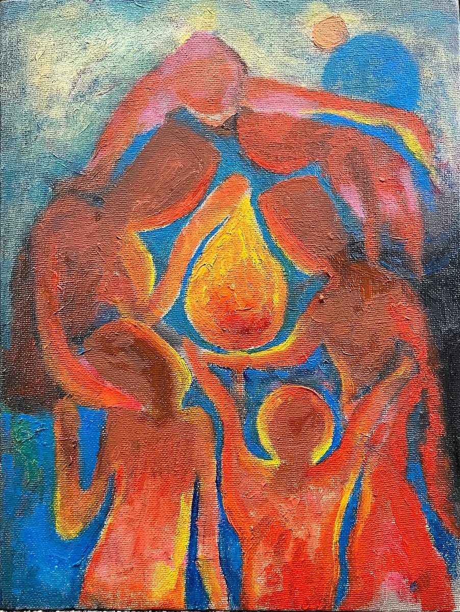 Torch By Juan Du, 9 X 12, Artwork For Sale On Artfinder