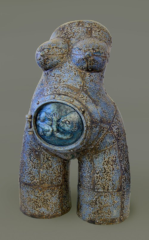 Ceramic | Sculpture | Torso by Sigita Lukosiuniene