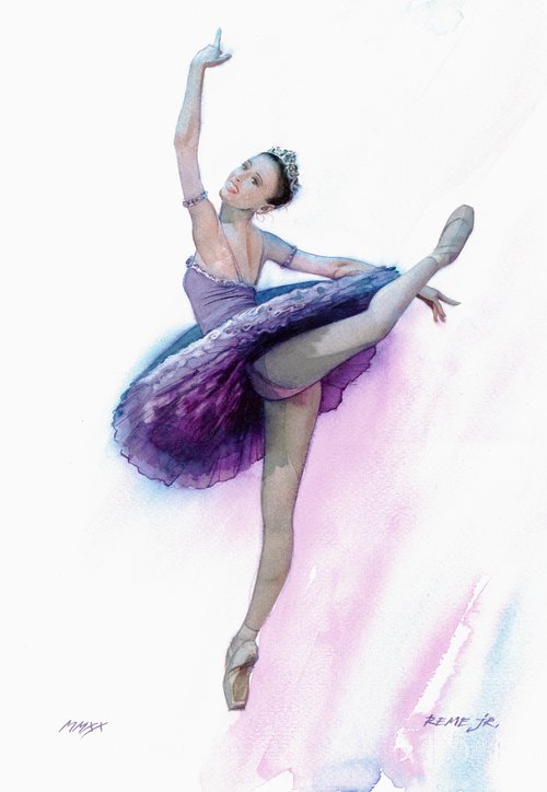 Ballet Dancer LXXIX by REME Jr.