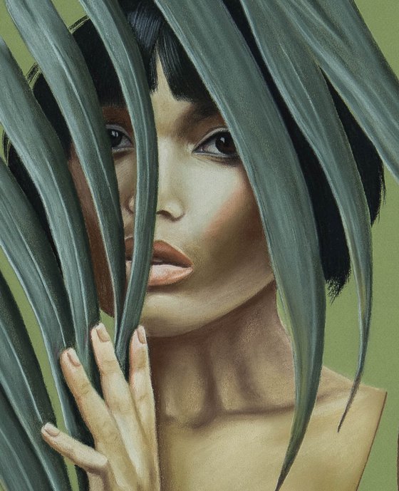 Among the leaves