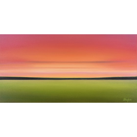 Sunset Magic - Colorful Abstract Landscape