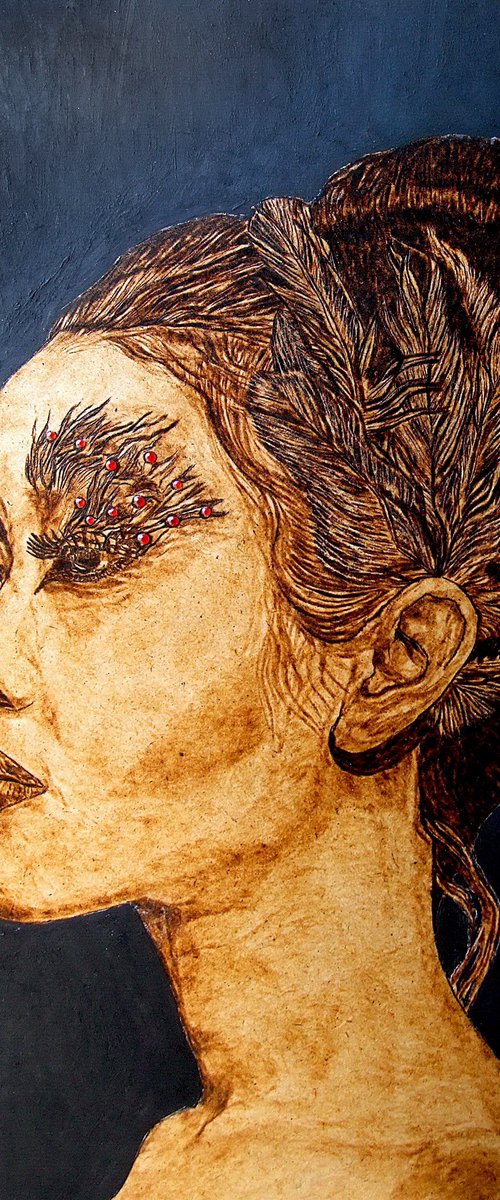 Emiko by MILIS Pyrography