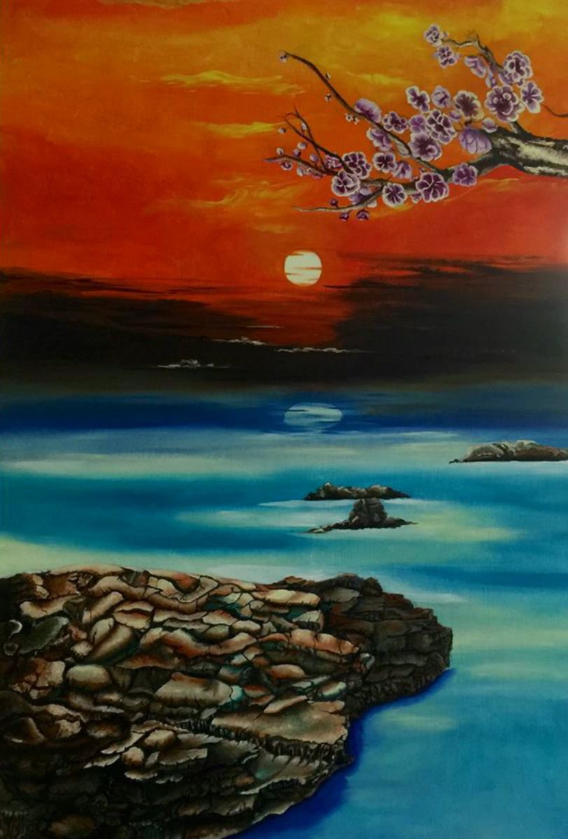 Sunset Cove by Andrew (Ana` Alu) Hollimon