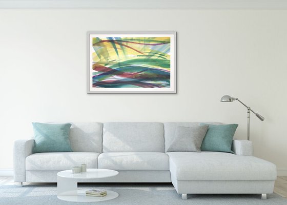 'Radiance 1'  large painting