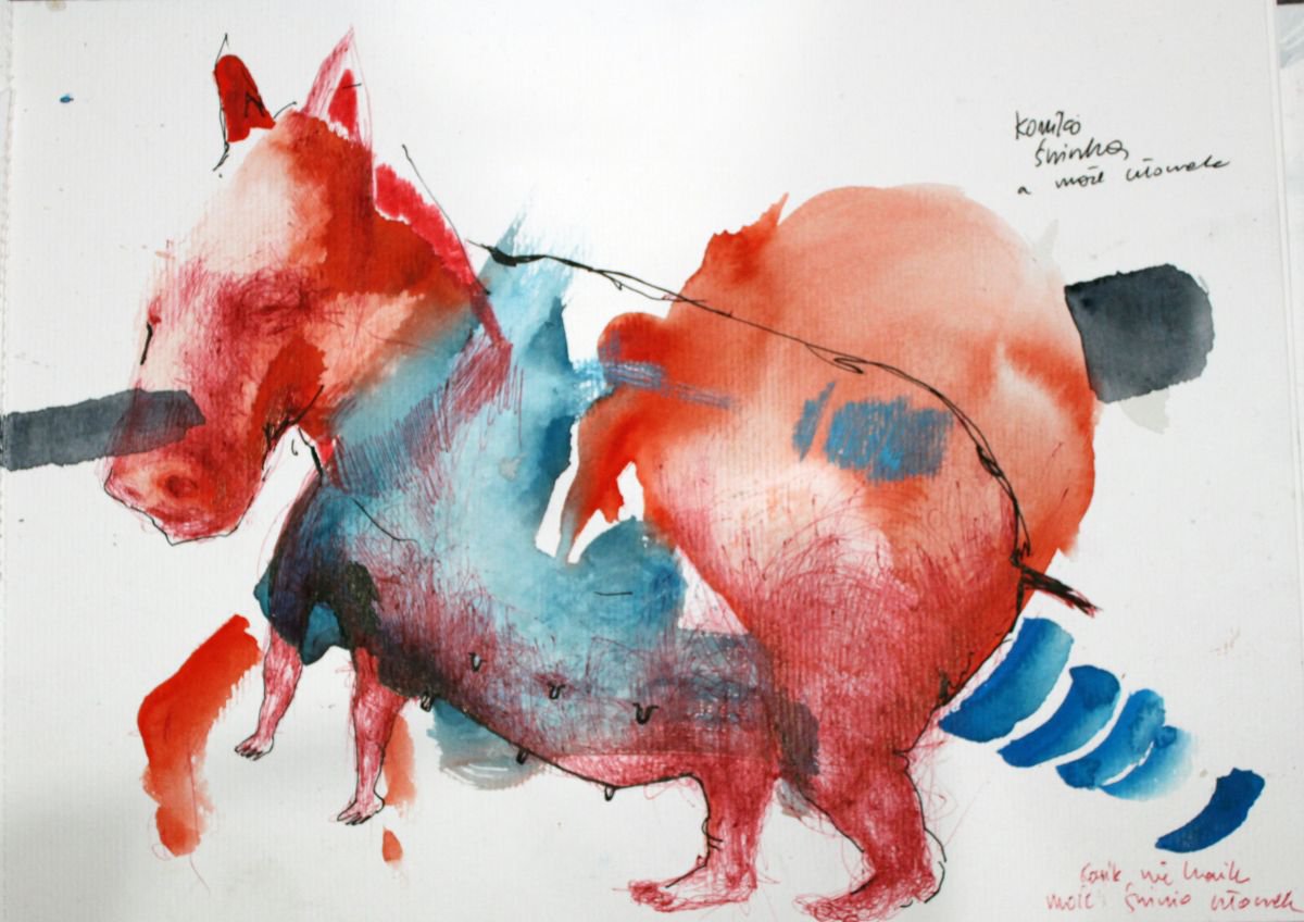 horsepig or something else by Katarzyna Harciarek