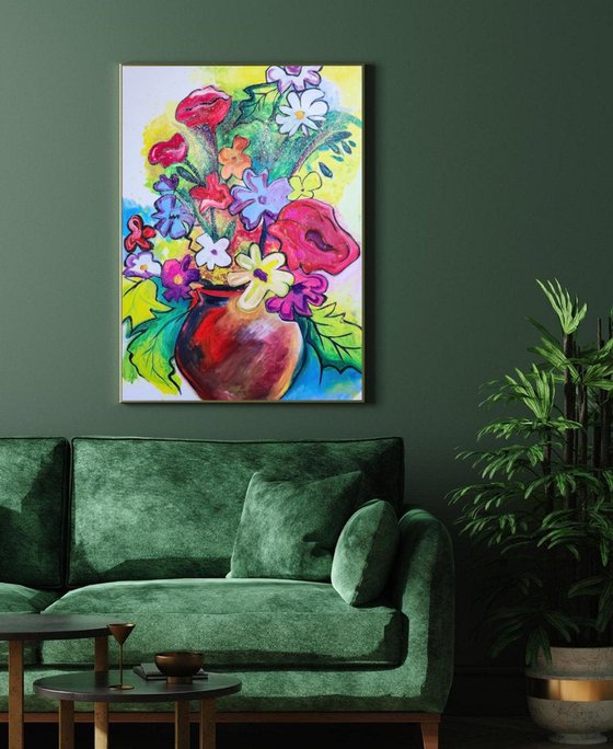 Bright Wildflowers