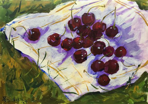Cherry by Yuliia Pastukhova