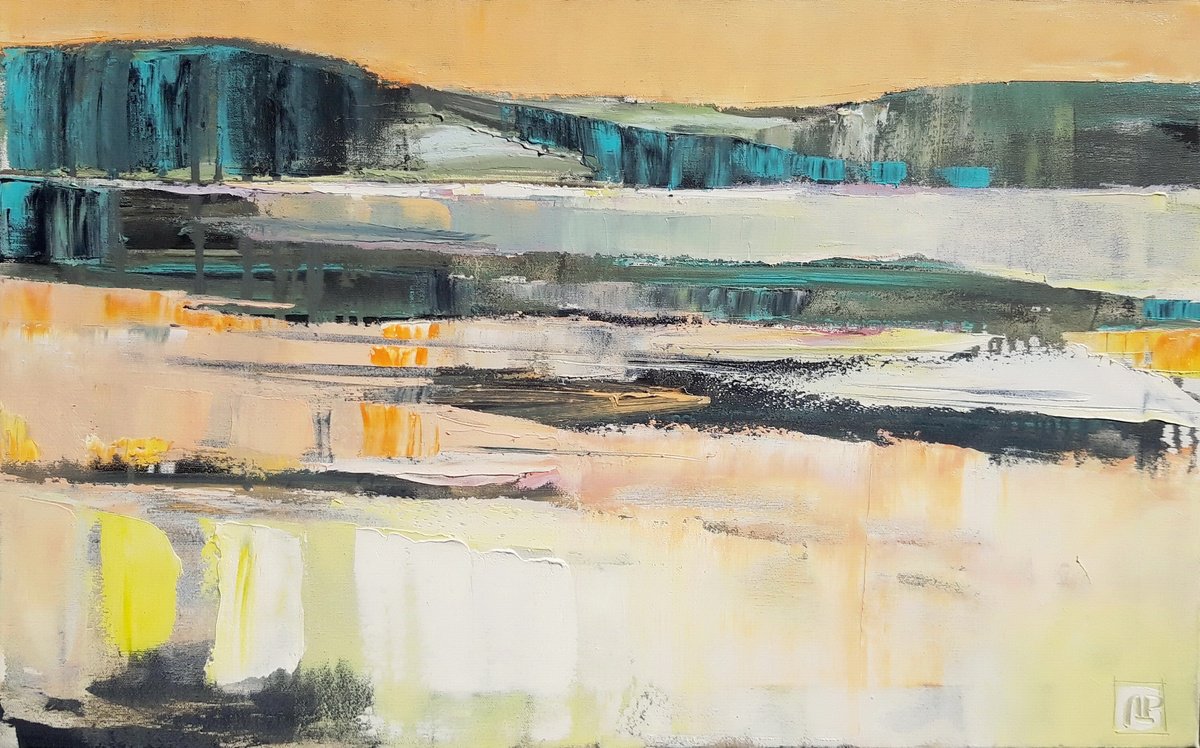 Light Water. By Lesya Ros, 31 X 20, Artwork For Sale On Artfinder
