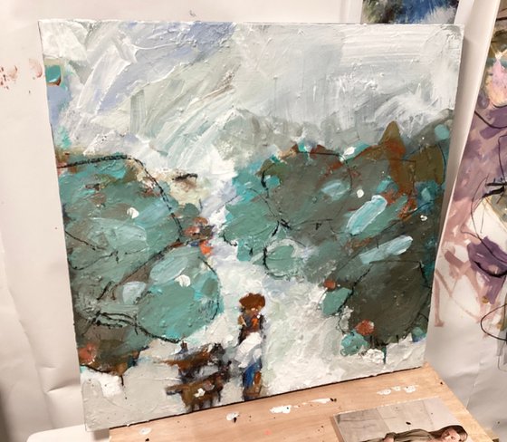 Winter: Walking the Dogs