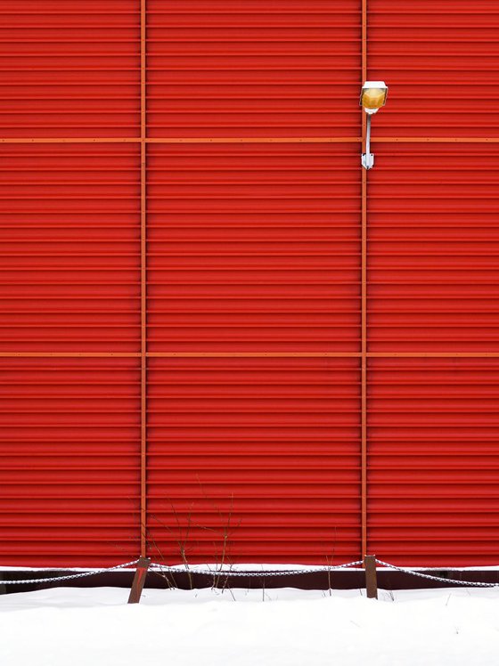 Red Wall in Mosjøen, Norway I