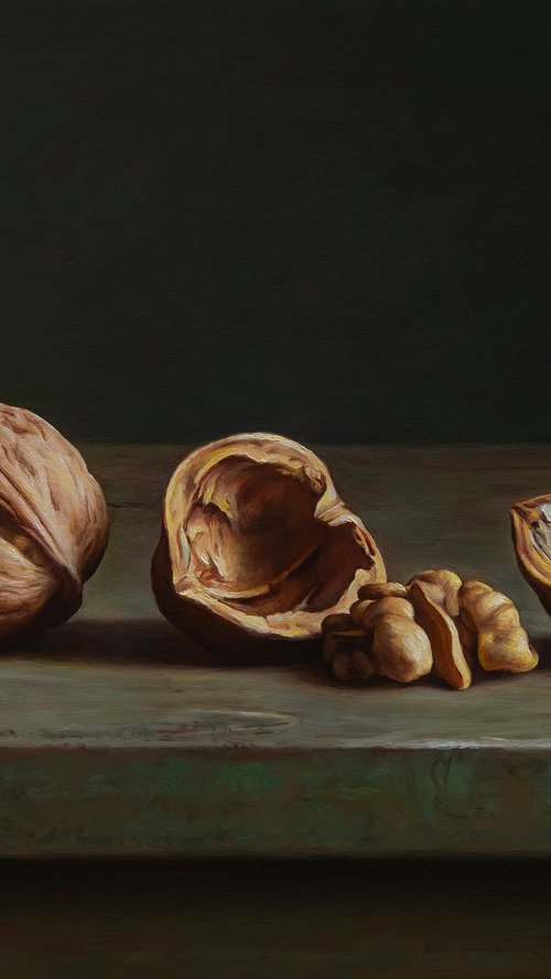 Walnuts by Albert Kechyan